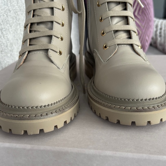 NWT - Jimmy Choo Boots - Light Sand - Picture 5 of 14